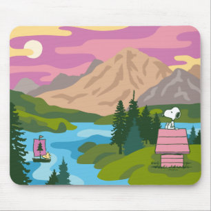 Mousepad Amendoins Snoopy & Woodstock O Excelente No Exte