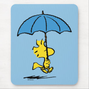 Mousepad Amendoins   Woodstock Blue Umbrella