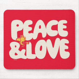 Mousepad Amendoins   Woodstock de Paz e Amor