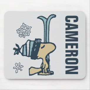 Mousepad Amendoins Woodstock Ski Pro Adicione seu nome