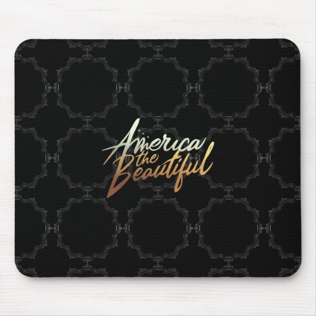 Mousepad América, a beleza (Frente)