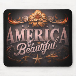 Mousepad América, a beleza