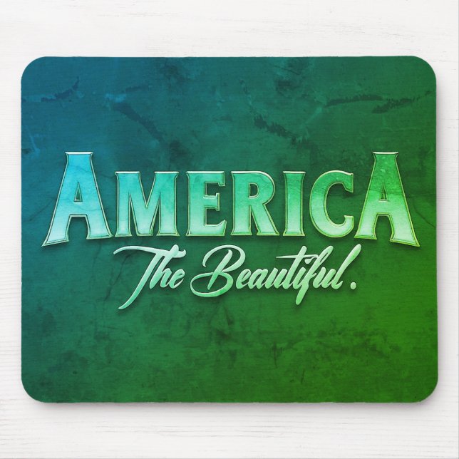 Mousepad América, a beleza (Frente)
