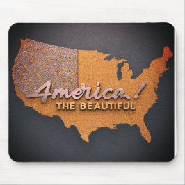 Mousepad América, a beleza