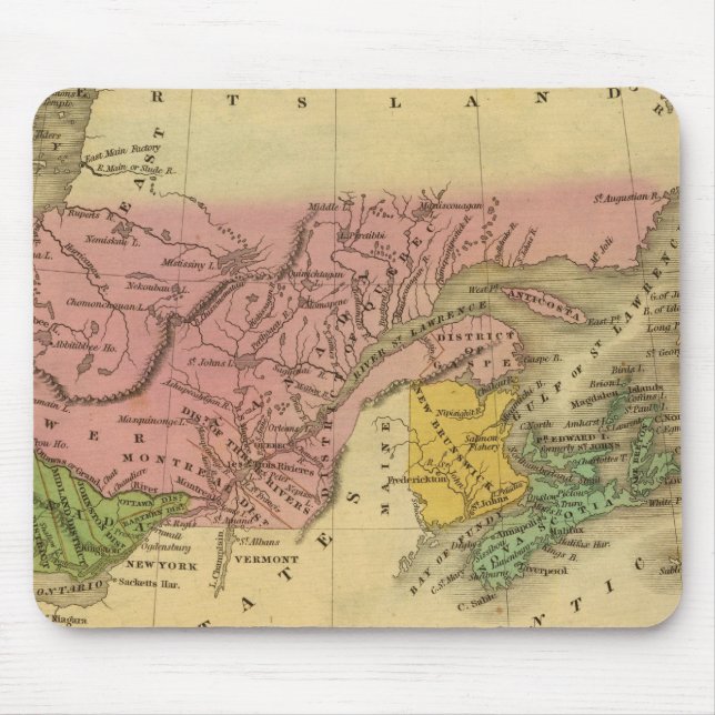 Mousepad América Britânica (Frente)