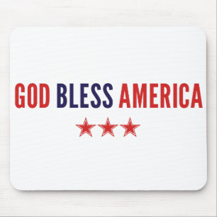 Mousepad América Deus abençoe
