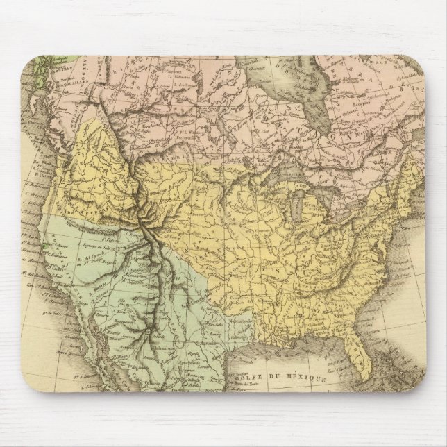 Mousepad América do Norte 20 (Frente)