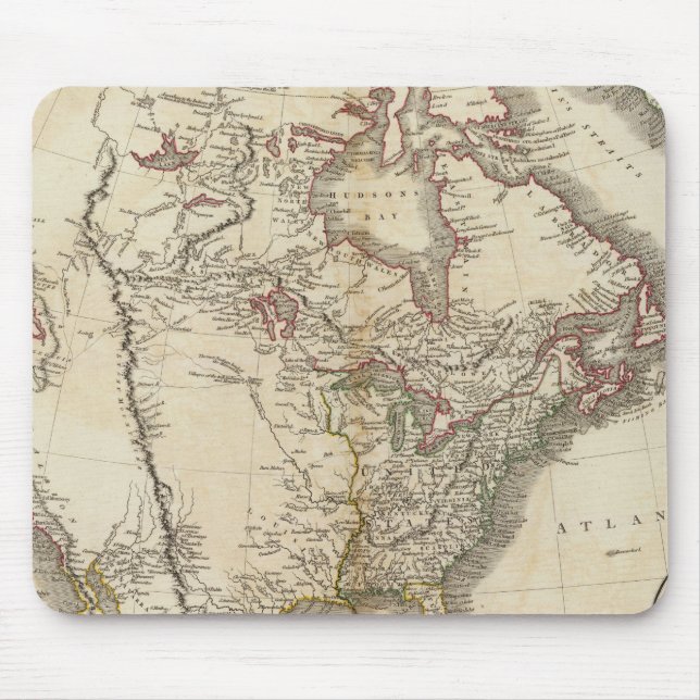 Mousepad América do Norte 28 (Frente)