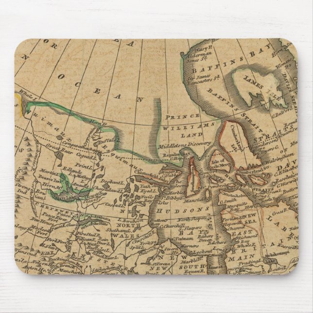 Mousepad América do Norte 3 (Frente)
