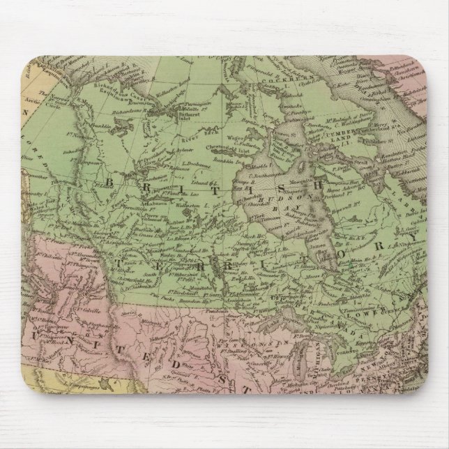 Mousepad América do Norte 32 (Frente)