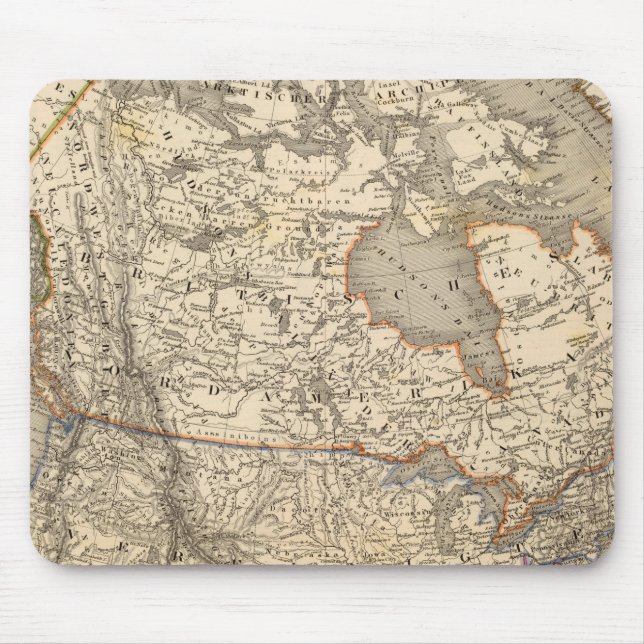 Mousepad América do Norte 45 (Frente)