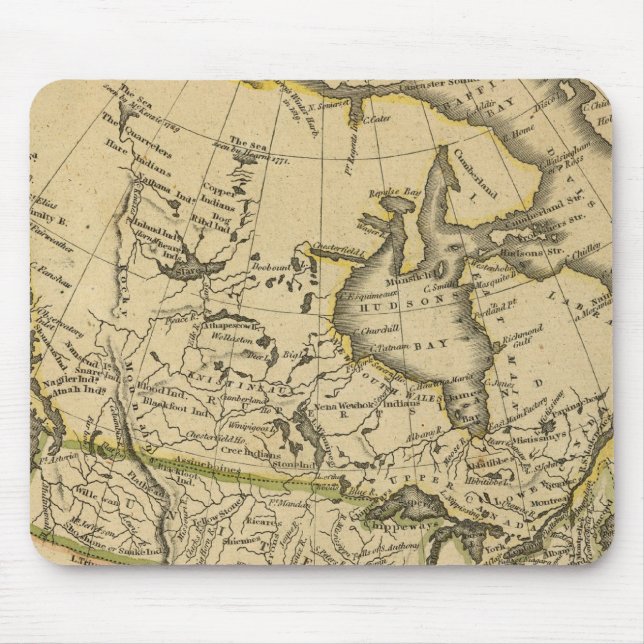 Mousepad América do Norte 7 (Frente)