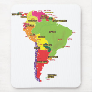 Mousepad América do Sul