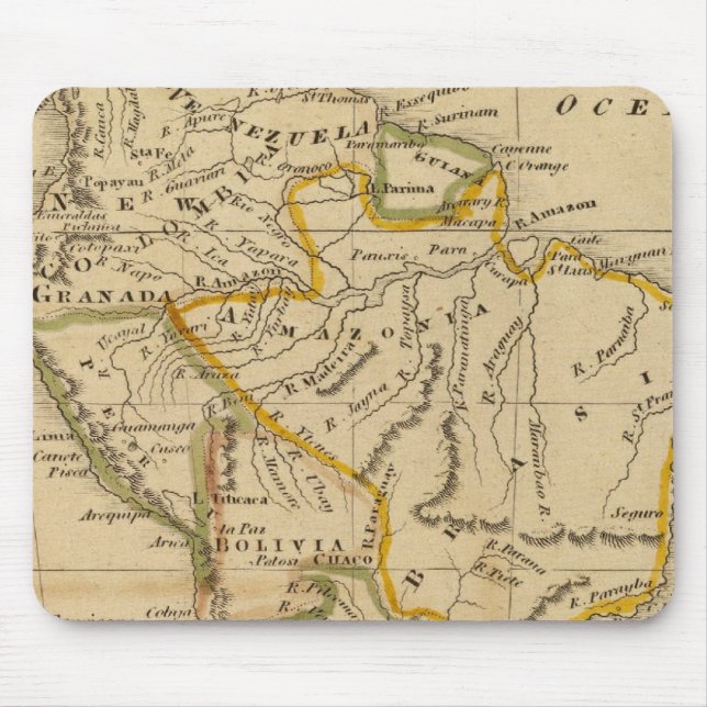 Mousepad América do Sul 11 (Frente)