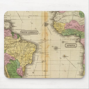 Mousepad América do Sul, África