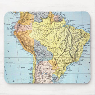 Mousepad ÁMÉRICA DO SUL: MAPA, c1890