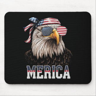 Mousepad America Eagle Usa Flag 4 De Julho Merica Gift
