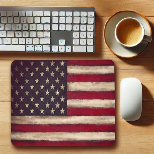 Mousepad América! Estrelas e Stripes (Criador carregado)