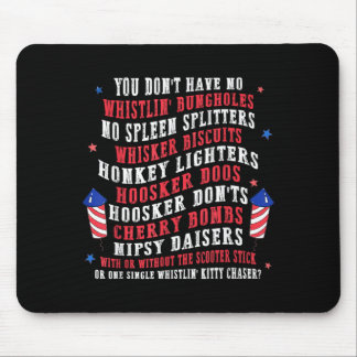 Mousepad América Patriótica Aniversário Dia da Independênci