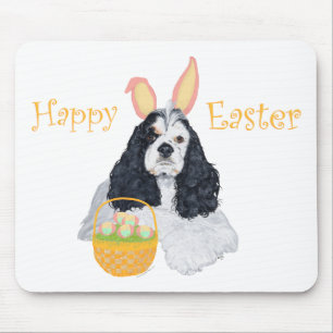 Mousepad American Cocker Spaniel Páscoa