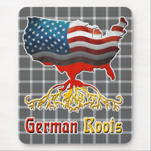 Mousepad American German Roots Mousemat