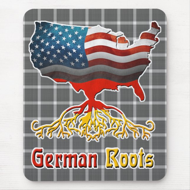 Mousepad American German Roots Mousemat (Frente)