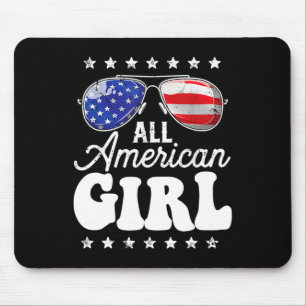 Mousepad American Girl 4 De Julho Meninos Patrióticos