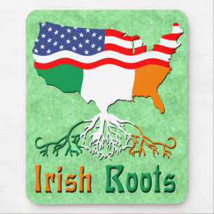 Mousepad American Irish Roots Mousemat