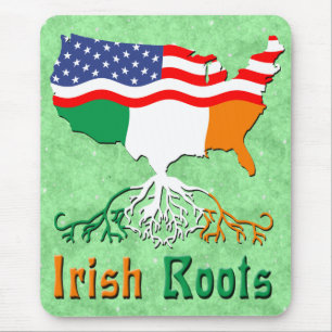 Mousepad American Irish Roots Mousemat