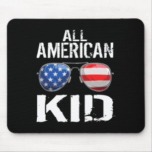 Mousepad American Kid 4 De Julho Meninos Patrióticos Crianç