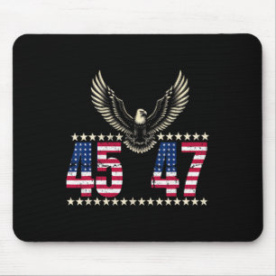 Mousepad American Made Trump Merchandise Trump 45 47