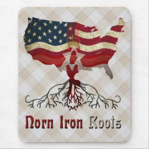 Mousepad American Norte Irish Roots Mousemat