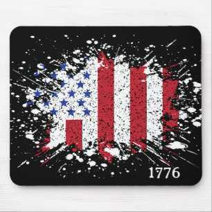 Mousepad American Peace Flag 1776 American State National M