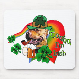 Mousepad American Pit Bull Terrier St Patricks