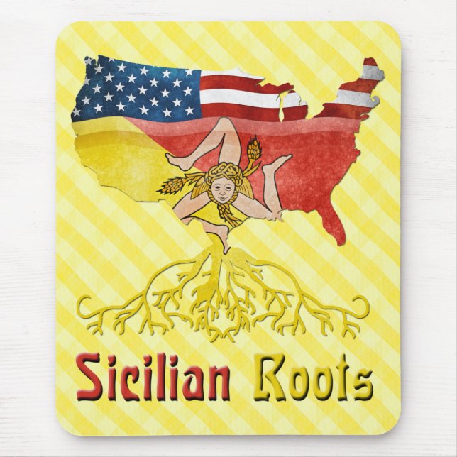 Mousepad American Sicilian Roots Mousemat (Frente)