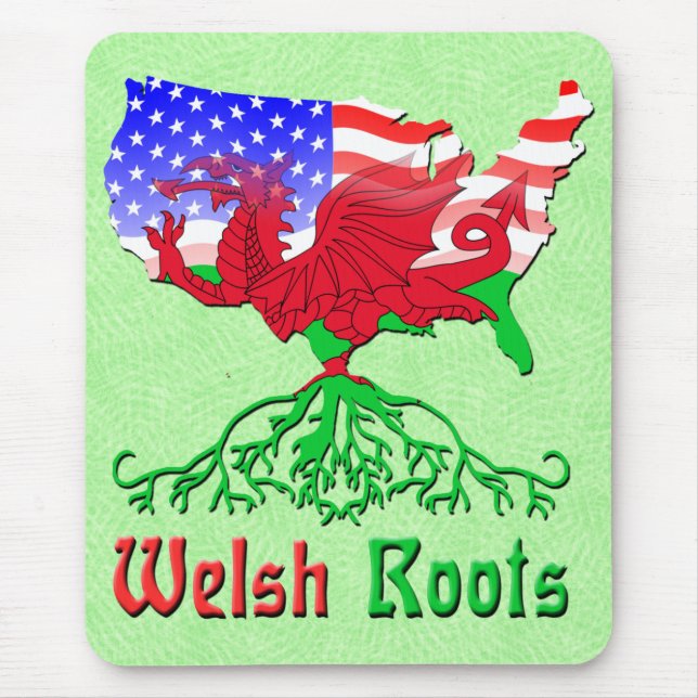 Mousepad American Welsh Roots Mousemat (Frente)