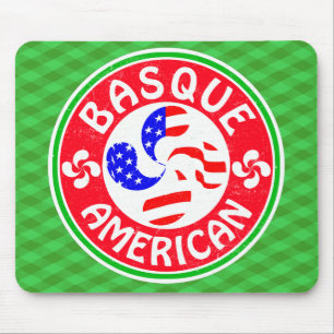 Mousepad Americano Basque Euskara Lauburu Mousemat