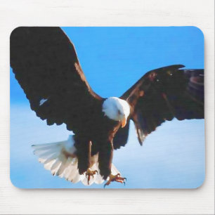 Mousepad Americano calvo Eagle