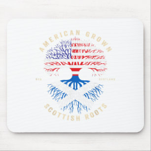 Mousepad Americano Cresceu Com Raízes Escocesas - É O Meu D