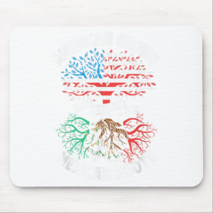 Mousepad Americano cresceu com raízes mexicanas México EUA