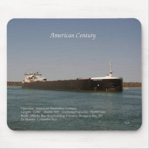 Mousepad americano do século
