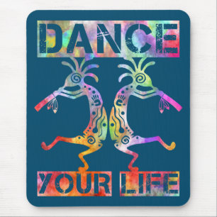 Mousepad Americanos nativos Kokopelli - Dance a sua vida 3