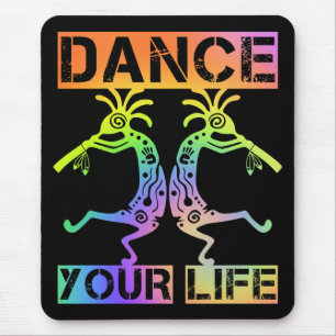 Mousepad Americanos nativos Kokopelli - Dance sua vida 4
