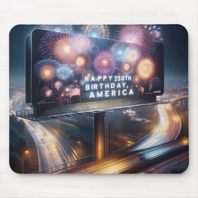 Mousepad America's 250th Birthday Billboard (Frente)