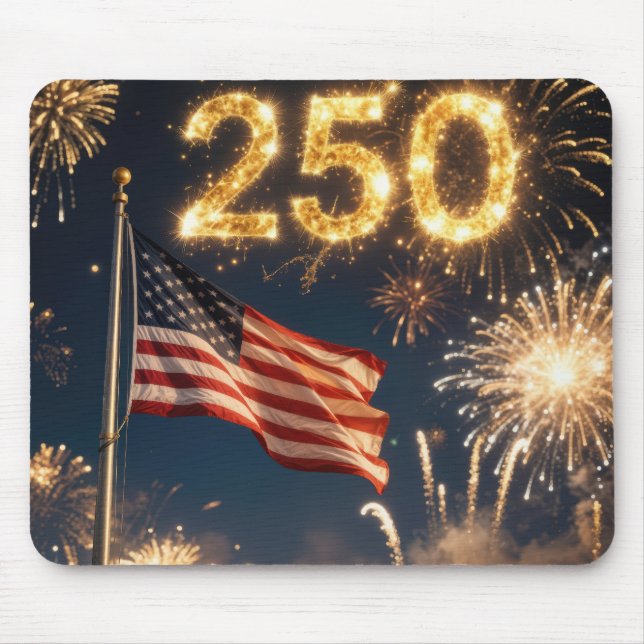 Mousepad America's 250th Birthday Party (Frente)