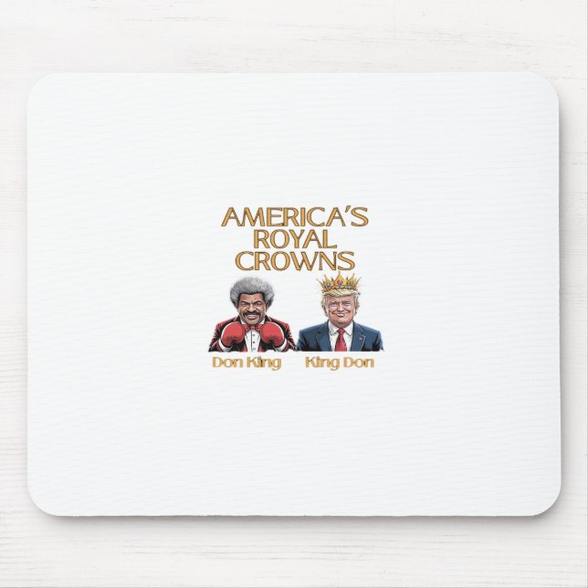 Mousepad America's Crowns And Don Graphic (Frente)