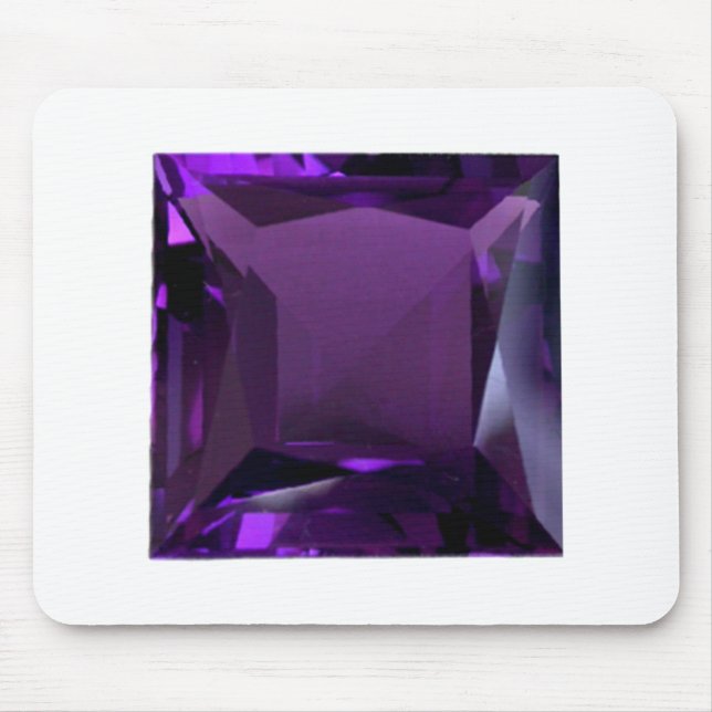 Mousepad Ametyst Gemstone Purple (Frente)