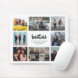 Mousepad Amigo Besties Cita Oito Colagem de Fotos
