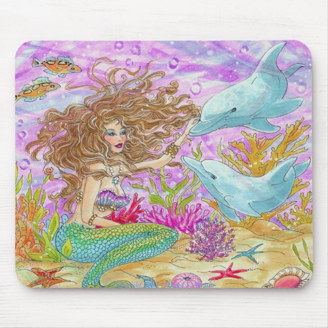 Mousepad Amigo do mar profundo (Frente)