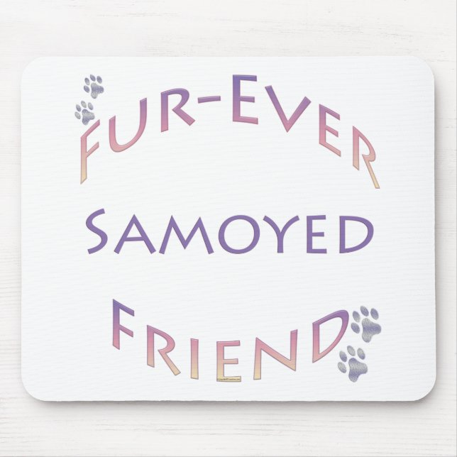 Mousepad Amigo Fuero Samoyed (Frente)